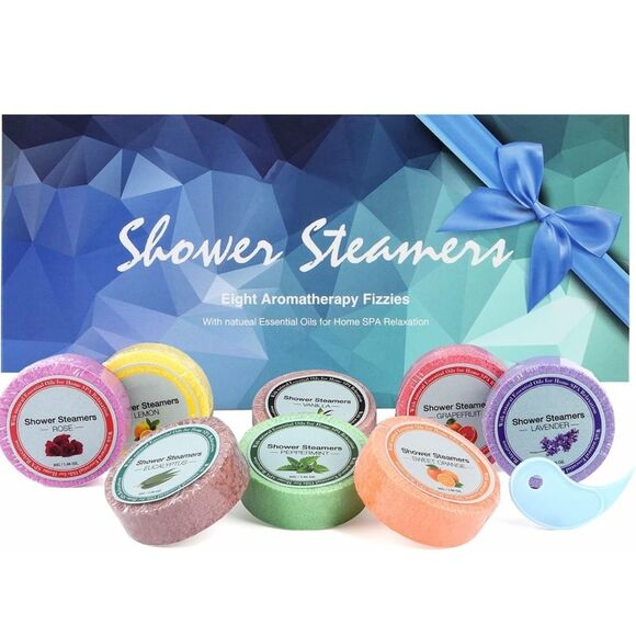 Unbranded Other - Shower Steamers Shower Bombs Variety Pack of 8 Shower Bombs Body Care Gift C2